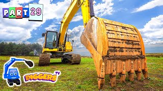 Diggers For Kids 🦺 Diggers Worldwide Crawler Excavators Dump Trucks Wheel Loaders Cranes amp More [upl. by Rich]