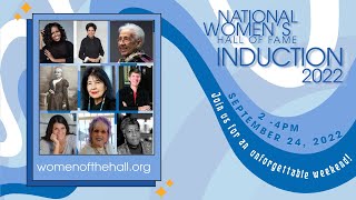 National Womens Hall of Fame Induction Ceremony 2022 [upl. by Aronoel]