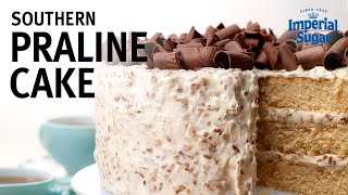 How To Make Southern Praline Cake [upl. by Toile]