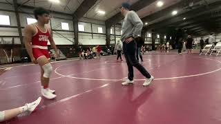 Mario Perez Vs Gage Bird Longhorn Wrestling  Juab Folkstyle Tournament 2024 [upl. by Haik]