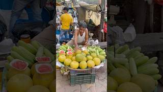 Must try Pomelo Crazy Fruit Cutting Skills [upl. by Borman]