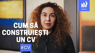 Cum să construiești un CV relevant cu Raluca Culda [upl. by Tserrof]