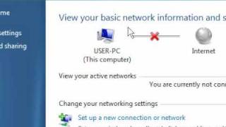 How to enable your network connection in Windows 7 [upl. by Reta669]