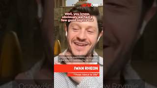 Those About to Die  Iwan Rheon on Living and Working in Rome shorts film rome [upl. by Magree]