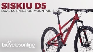 2017 Polygon Siskiu D5  Dual Suspension Mountain Bike [upl. by Conrade]