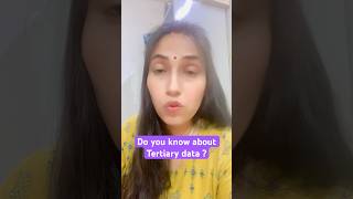 What is tertiary data by DrShraddha Mishra tertiarydata typesofdata researchmethodology ntane [upl. by Suneya]