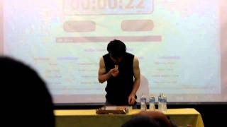 Takeru Kobayashi Devours pizza in under a minute [upl. by Winny19]