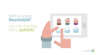 Neurotablet ®  the innovative device for neuropsychological rehabilitation [upl. by Durston]