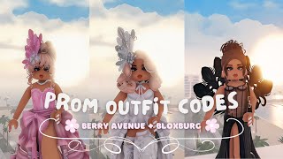 12 Roblox Aesthetic Prom Dress Outfit Codes ʚ☆ɞ Berry Avenue  Bloxburg  Brookhaven [upl. by Ahsiram]