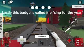 How to get all badges in tetragon fortress 2 Roblox [upl. by Atiuqer366]