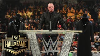 The Undertaker receives incredible ovation from WWE Universe WWE Hall of Fame 2022 [upl. by Sacram431]