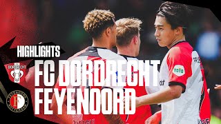 FOUR goals in our first FRIENDLY  Highlights FC Dordrecht  Feyenoord  Preseason 20242025 [upl. by Aicsila349]