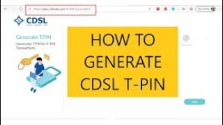 HOW TO GENERATE CDSL Pin simple waycdsltechpunjabi demataccountCDSLPIN CDSL dematcdsl zarodha [upl. by Nomad]