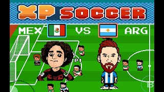 XP Soccer México vs Argentina efootball gameplay videogames games futbol fifa soccer roblox [upl. by Imef]