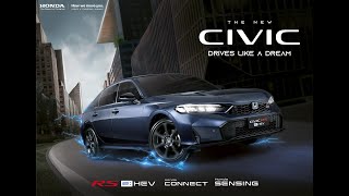 The New Honda Civic RS eHEV  Drives Like a Dream [upl. by Adnirolc]