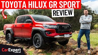 2024 Toyota HiLux GR Sport onoffroad review inc 0100 RIP Ranger Raptor [upl. by Wetzel]