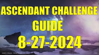 Destiny 2  Ascendant Challenge Guide and Location 7162024 [upl. by Cogswell490]