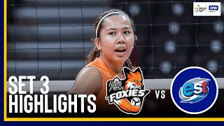 FARM FRESH vs EST COLA  SET 3 GAME HIGHLIGHT  2024 PVL INVITATIONAL CONFERENCE  September 9 2024 [upl. by Ojimmas]