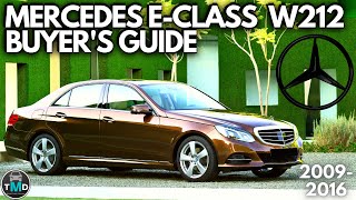 Used Mercedes EClass W212 Buyers guide 20092016 Avoid faults and common problems CDICGI [upl. by Alekim]