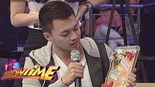 Its Showtime Richard gives a sweet message to Pastillas Girl [upl. by Narod]