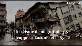 Un séisme de magnitude 78 a frappé la Turquie et la Syrie [upl. by Barnebas]