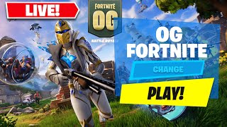 🔴 SEASON X OG FORTNITE CUSTOMS SCRIMS LIVE PRIZES 🎁 CHAPTER ONE CUSTOM MATCHMAKING [upl. by Nnuahs]