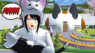 Sakura School Simulator just got another update Cat Cafe Cyborgs [upl. by Weasner]