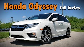 2019 Honda Odyssey FULL REVIEW  Elite Touring EXL EX amp LX [upl. by Devy868]