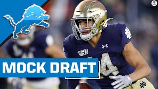 2022 NFL Mock Draft Lions SURPRISE And Select A Safety No 2 Overall I CBS Sports HQ [upl. by Nedyah174]