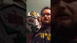 Dr Wagner Jr Lucha Mask Preview Shorts Luchalibre Tinmanscorner Wrestlingmask Sneakpeek [upl. by Herwin465]