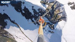 Seasonal removal of Remote Avalanche Control System in Norway [upl. by Fariss]