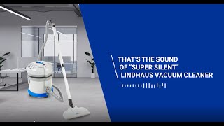 Introducing the Lindhaus HF6 Pro Eco Force Super Silent Vacuum Cleaner by WorkStore [upl. by Crispen]