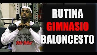 Rutina gimnasio para el baloncesto [upl. by Ania]