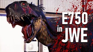 E750 Scorpius Rex in Jurassic World Evolution  Camp Cretaceous mods for JWE [upl. by Atniuq180]