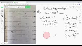 Funkcje trygonometryczna Zadania Zamknięte Zakres Podstawowy [upl. by Ammadas274]