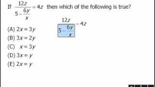 GRE Math Tricks The quotSomethingquot Method for complicated equations [upl. by Follansbee253]