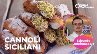 CANNOLI SICILIANI  RICETTA PERFETTA per un RISULTATO IRRESISTIBILE😋🤤🤍 [upl. by Abisha]