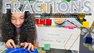 Immersive Waldorf Inspired Math Fractions Year 3 The Beauty of Play Math Curriculum [upl. by Luo25]