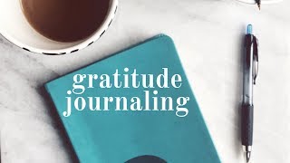 How to Gratitude Journal for Mindfulness Better Sleep and Positive Thinking [upl. by Hsemar786]