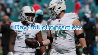 Day 1 details for joint practice DOLPHINS 🐬 [upl. by Eerol65]