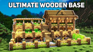 Minecraft Ultimate Wooden House Tutorial how to build 119 [upl. by Arsi]