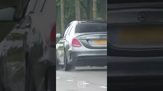 That almost went wrong MercedesAMG C63s Burnout [upl. by Joelly]