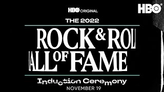 The Rock amp Roll Hall of Fame 2022  Official Teaser  HBO [upl. by Crabb]