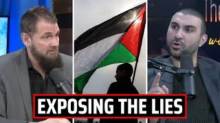 How Muslims Rescued the Jews  Sami Hamdis Reaction to a Hysterical Christian Woman on Palestine [upl. by Ayt]