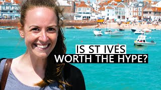 St Ives Cornwall Vlog  ft St Erth to St Ives Train Ride [upl. by Kristianson309]