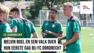 FC Dordrecht terug op het trainingsveld Lekker om weer te beginnen [upl. by Noseimaj753]