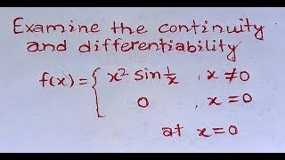 continuity and differentiability of bsc part 1 maths in hindi  most expected question [upl. by Fair]