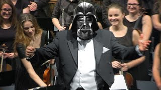 Star Wars –Jedi Orchestra plays Main Theme conducted by Andrzej Darth Vader Kucybała [upl. by Lonyer]