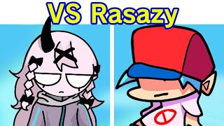 Friday Night Funkin VS Rasazy Week  Cutscenes FNF ModHard Sarventes MidFight Masses [upl. by Namyw]