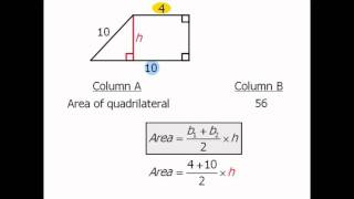 GRE Math Practice Geometry  Example 1 [upl. by Xirtaeb]